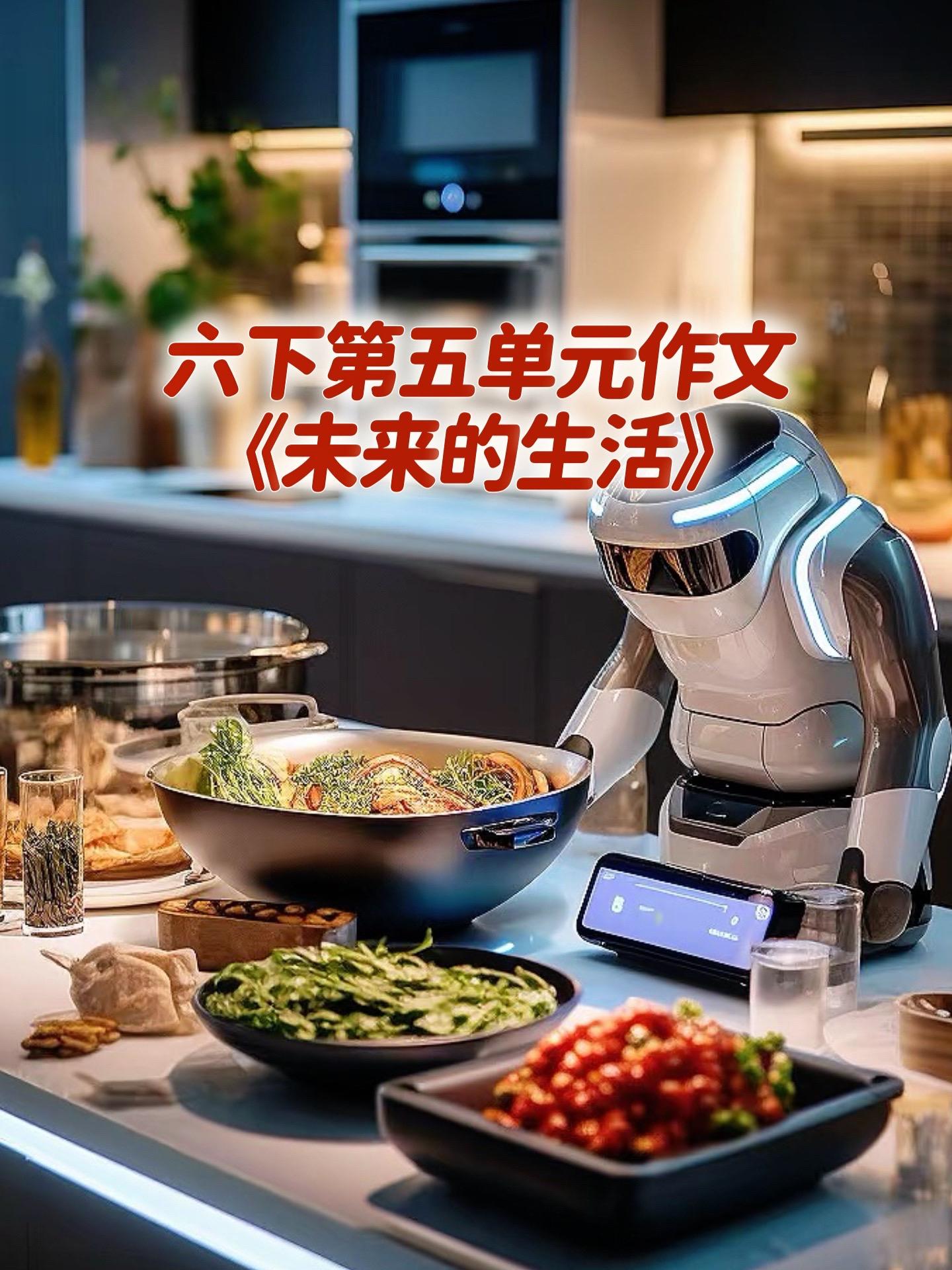 《未来的生活》 同步优秀范文来了。家长必读：小学六年级下册第五单元习作...