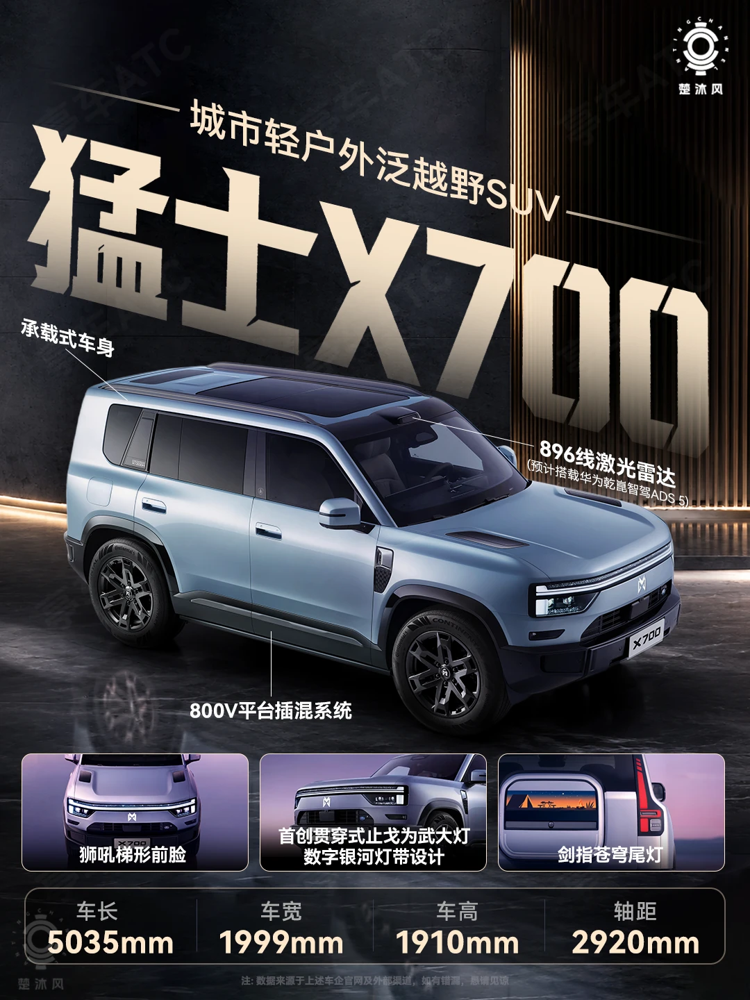 猛士X700来了，大家期待吗？