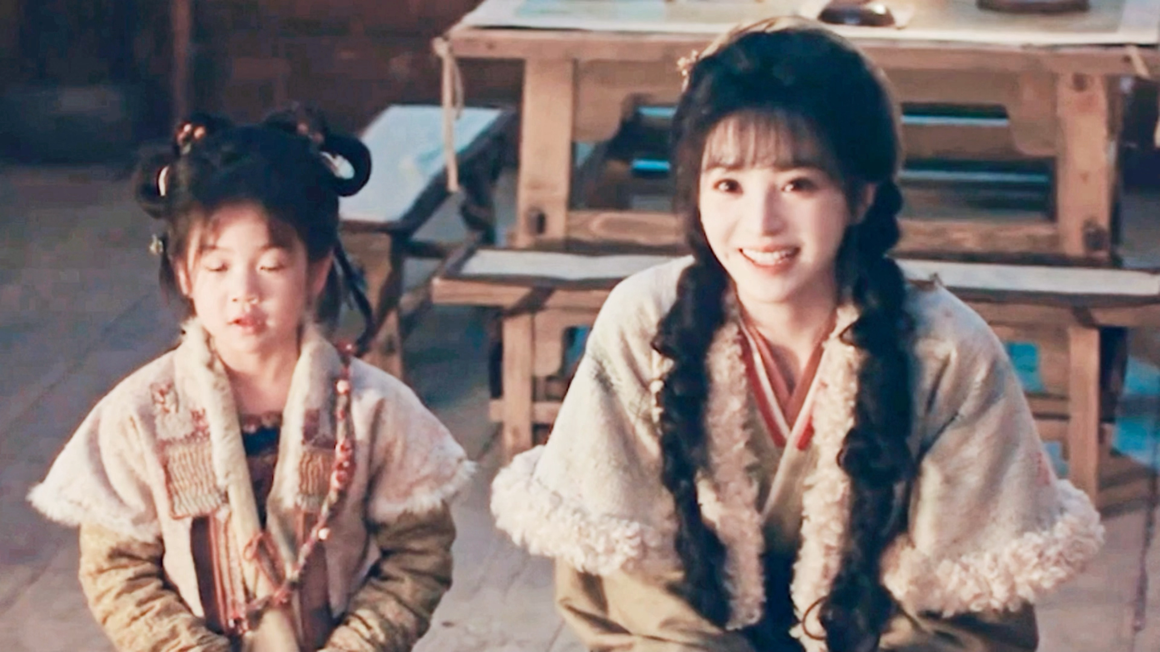 长玉俩姐妹萌萌的 田曦薇樊长玉