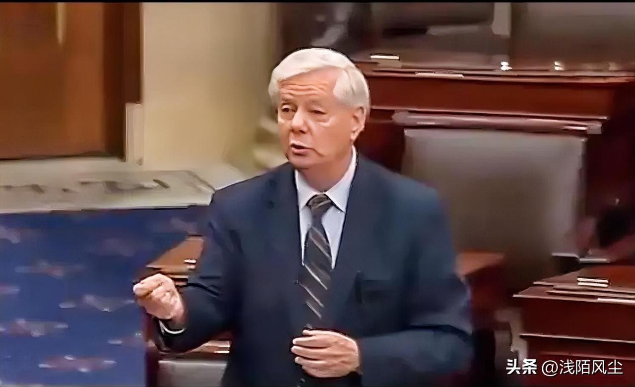 针对美国是被以色列拖入战争的说法，参议员格雷厄姆表示，那简直是史上最老套的把戏，