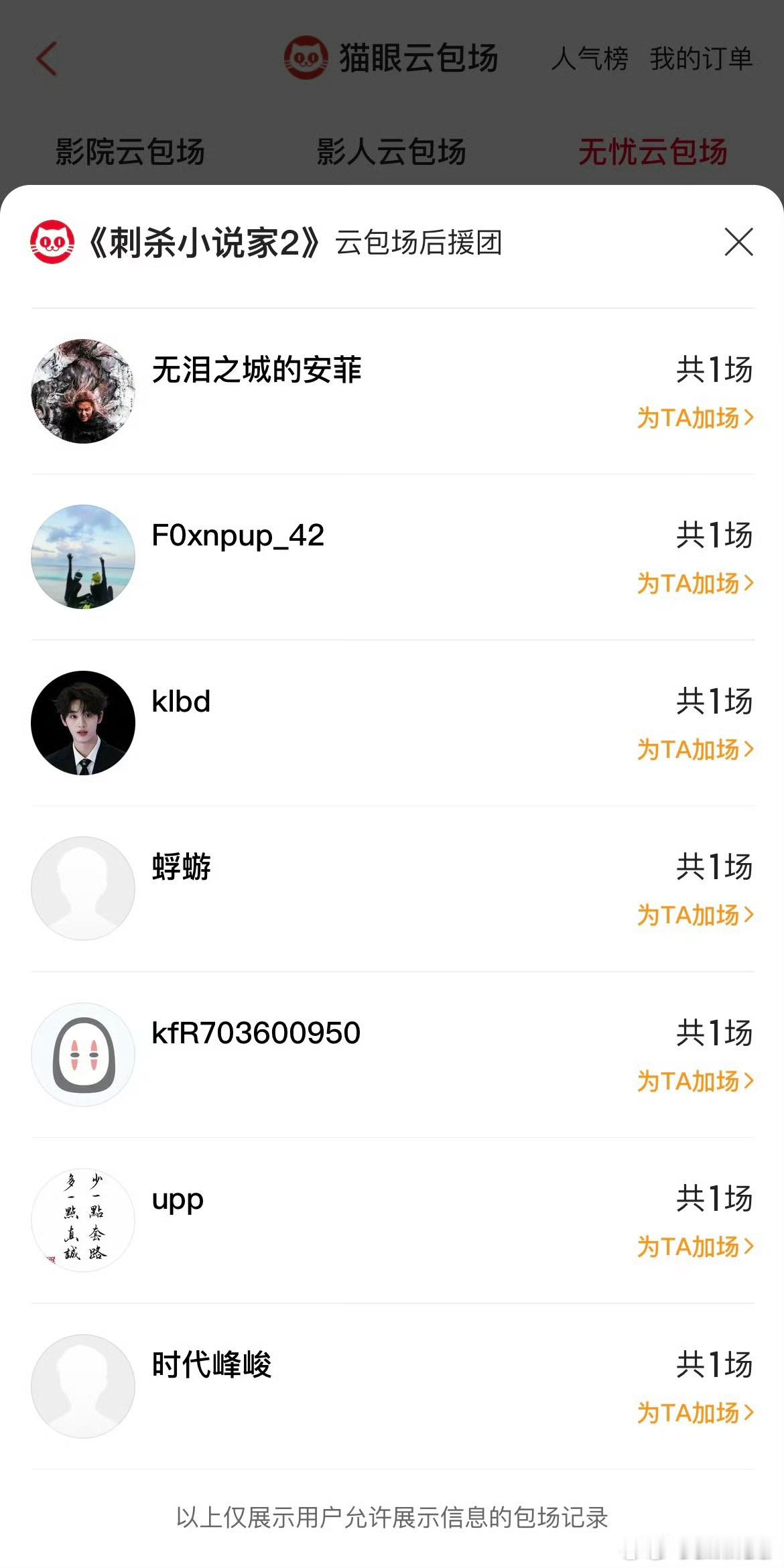 时代峰峻包场丁程鑫新电影刺杀小说家2刺杀小说家2 ​​​