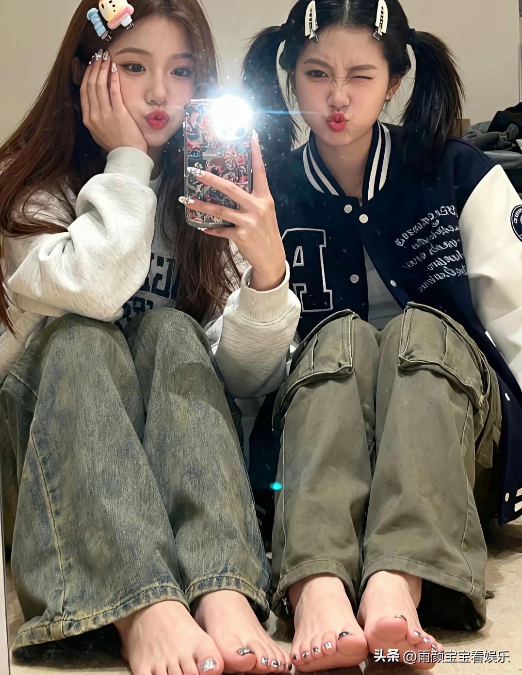 两人合照，才知道谁最漂亮