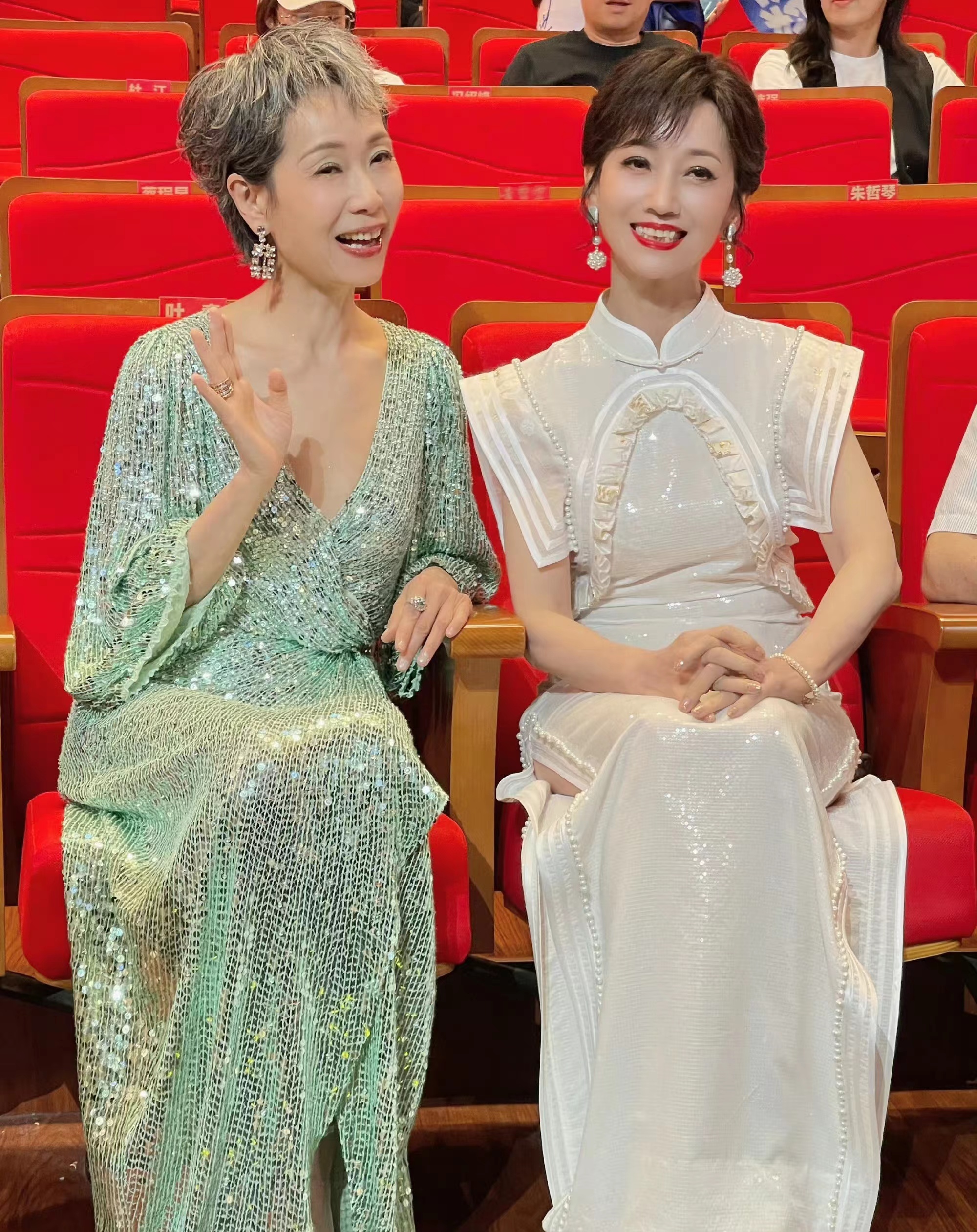 #赵雅芝叶童超长售后##赵雅芝叶童合照#赵雅芝叶童合照，哇塞哇塞 ​​​