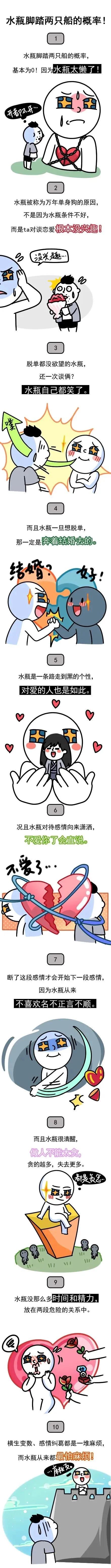 水瓶脚踏两只船的概率！#水瓶女# #水瓶座#