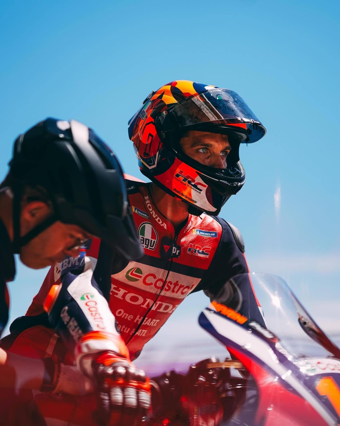 Luca Marini“今天能够从Q1成功晋级是一个积极的结果，我们在正确的时机