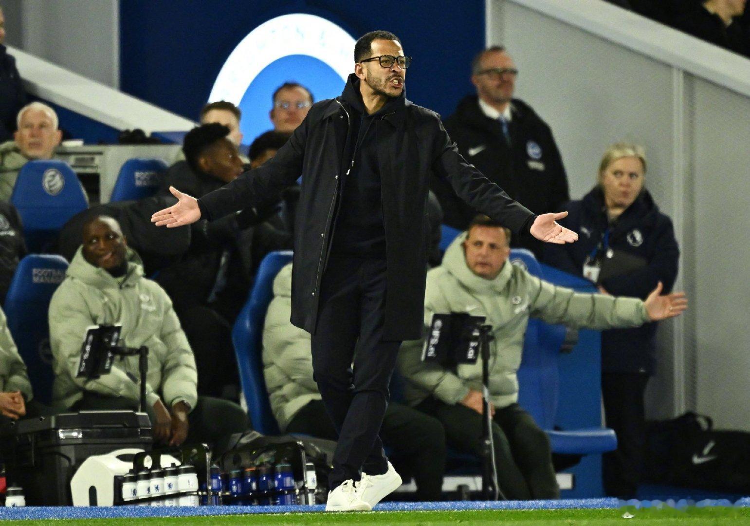 【114年来首次】布莱顿3比0切尔西，切尔西遭遇联赛5连败，并且这5场一球未进！