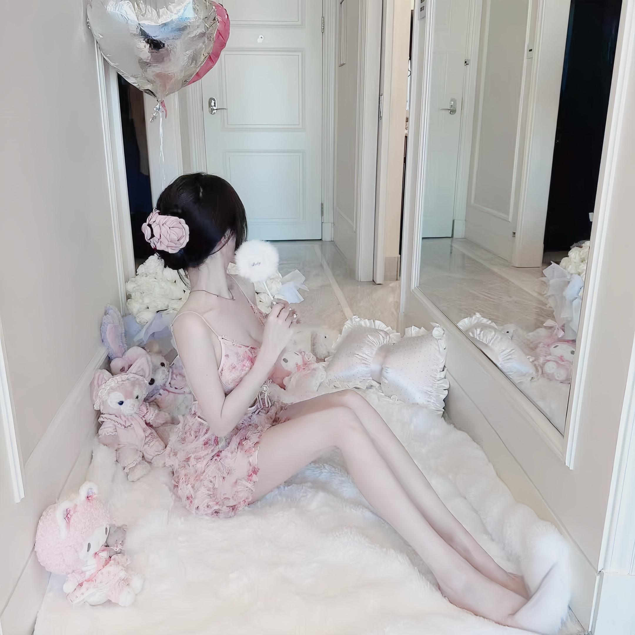 萌妹子 lolita 甜美风