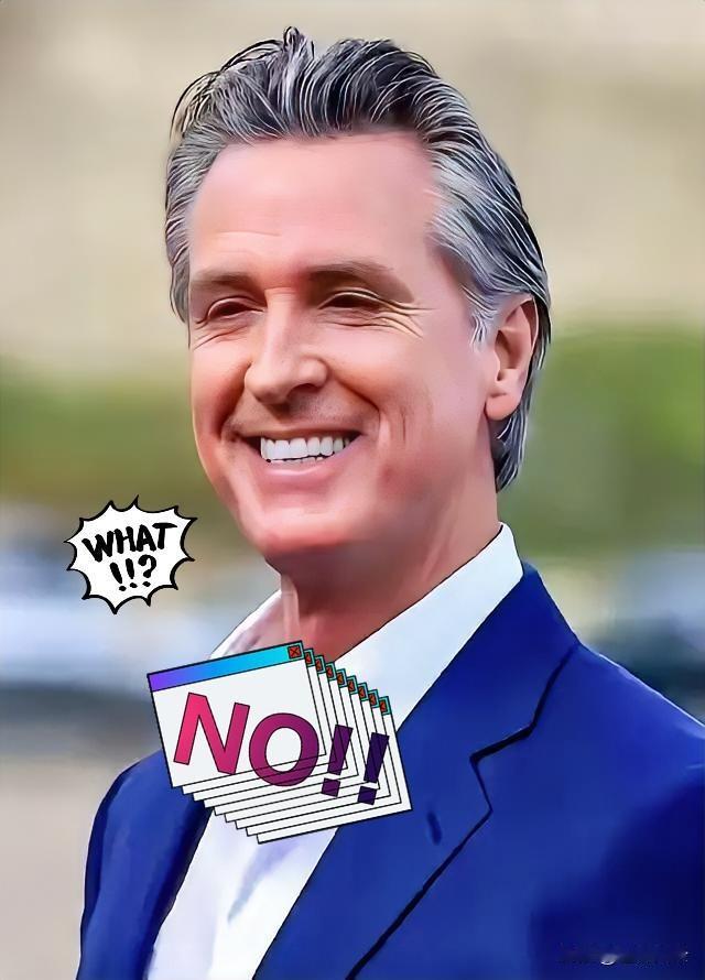 是个知道对也错的明白人。
美国加州的州长，为了跟中国做生意，直接把自己国家的联邦