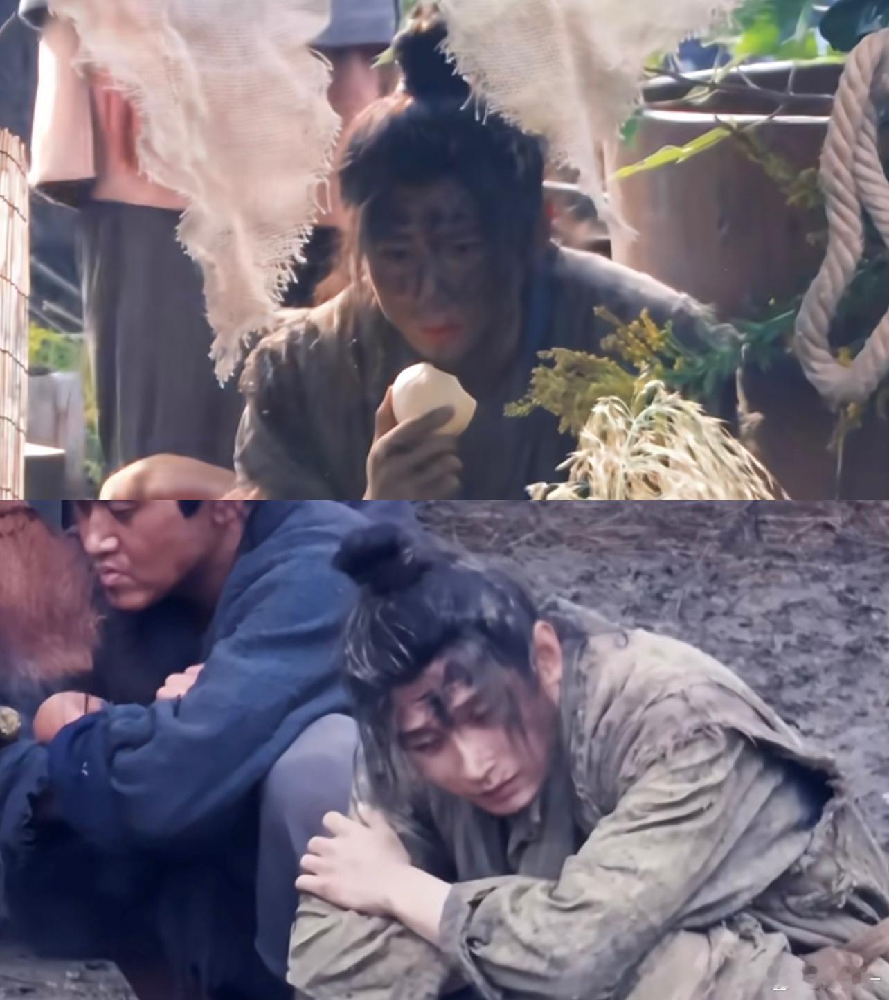 两京十五日的朱瞻基，看着很有质感，成毅在泥地里打滚了半个月的成果 