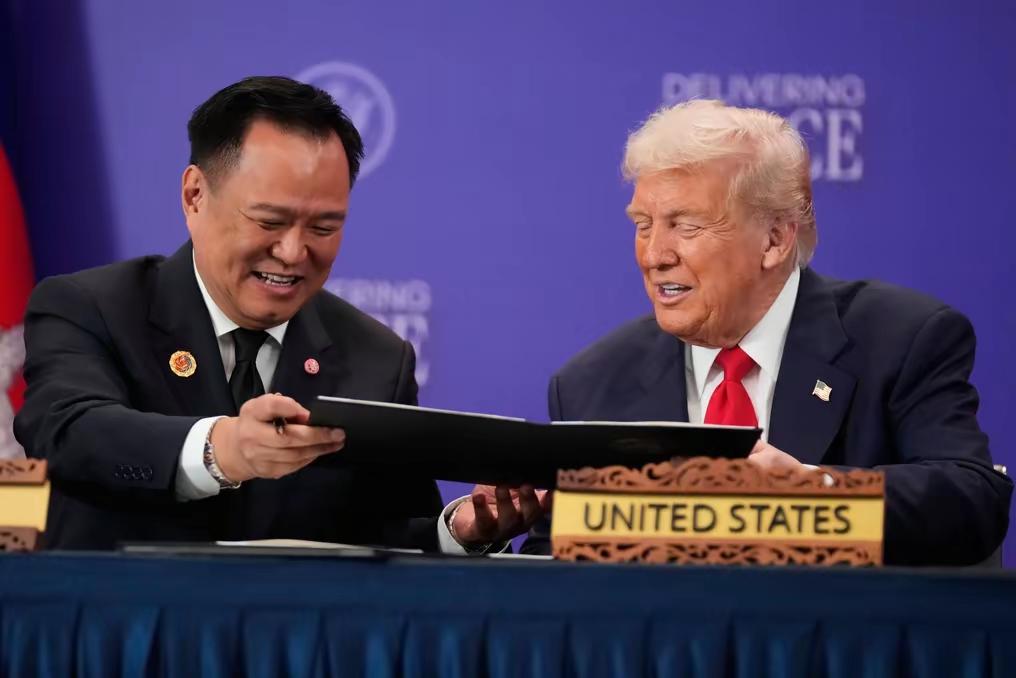 阿努廷会见中方特使后表态，美国态度突变，在柬泰之间公开站队