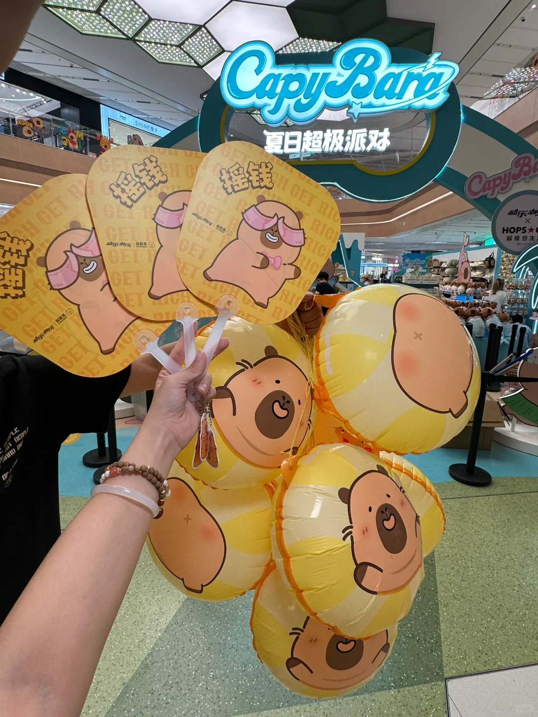 北京超极合生汇！！！卡皮巴拉🆓领了！！