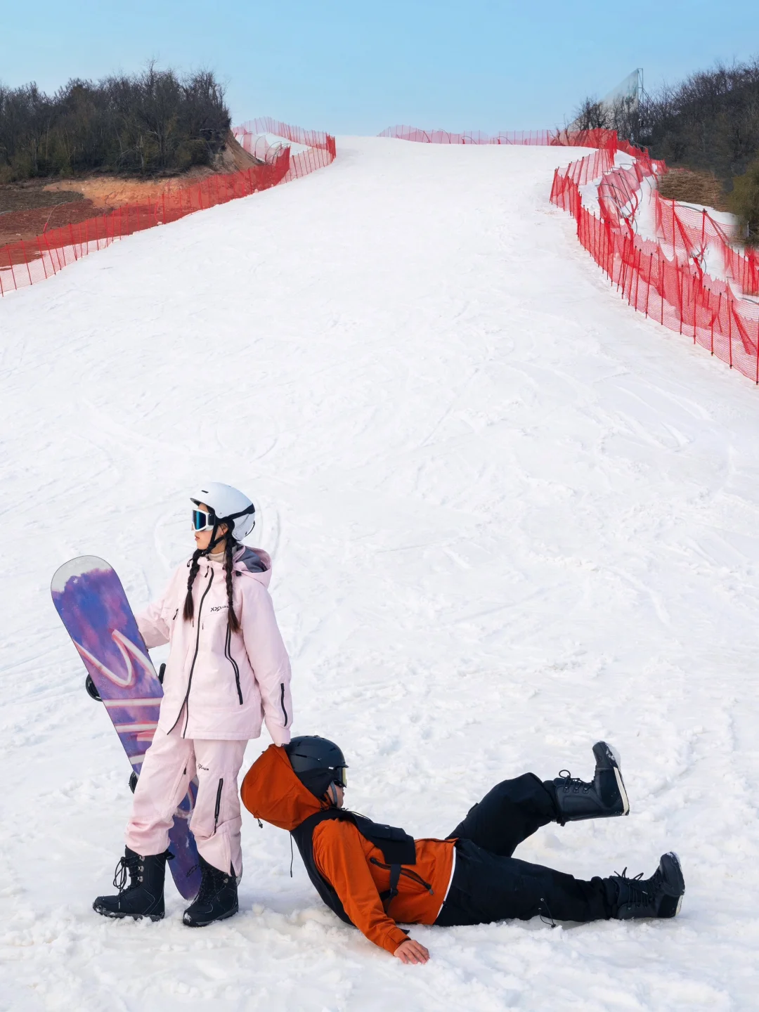 你可以不会滑雪…但是不能苦了朋友圈…