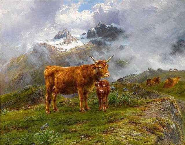 法国画家罗莎·博纳尔（Rosa Bonheur）绘画作品欣赏遇见艺术遇见美好原创