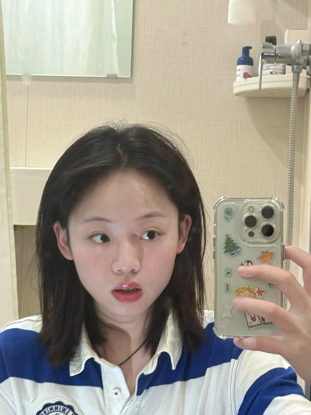 每天睡满八个小时！！