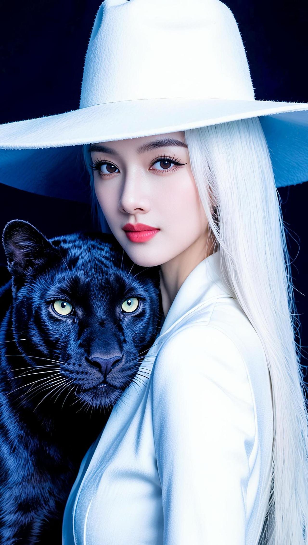 AI冷艳风尚写真 抖音ai创作 冷艳女神 氛围感美女 时尚大片