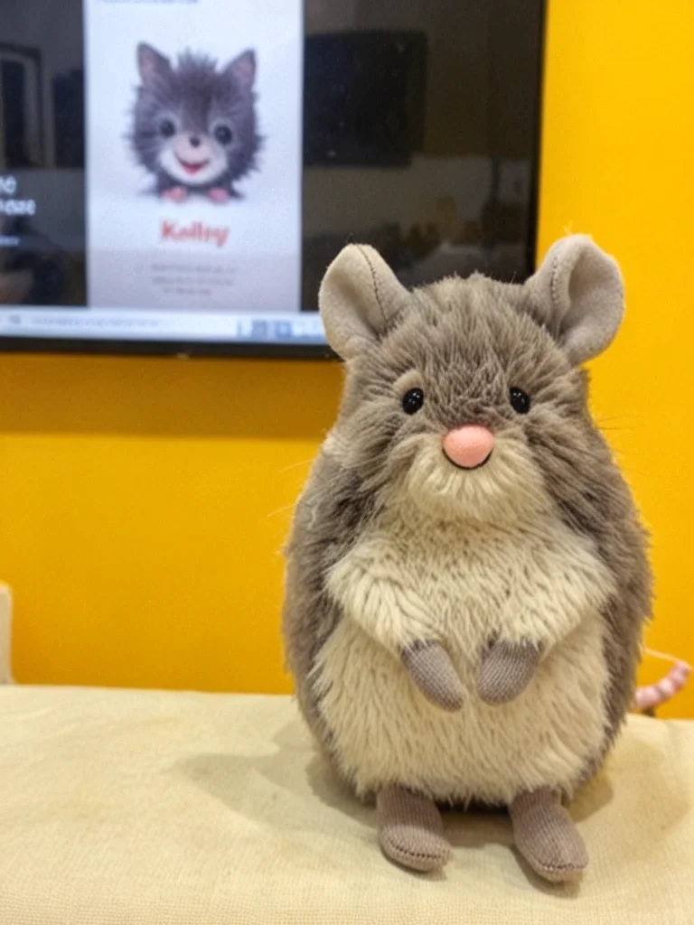 jellycat新品jellychinchilla🤪🤪🤪🤪