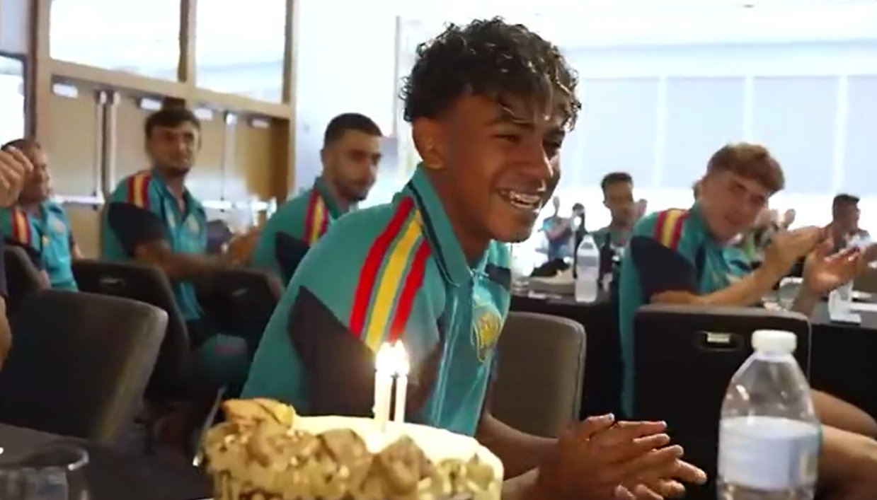亚马尔生日愿望实现了亚马尔半决赛前说：“我的愿望当然是击败法国。让我们大家团结一
