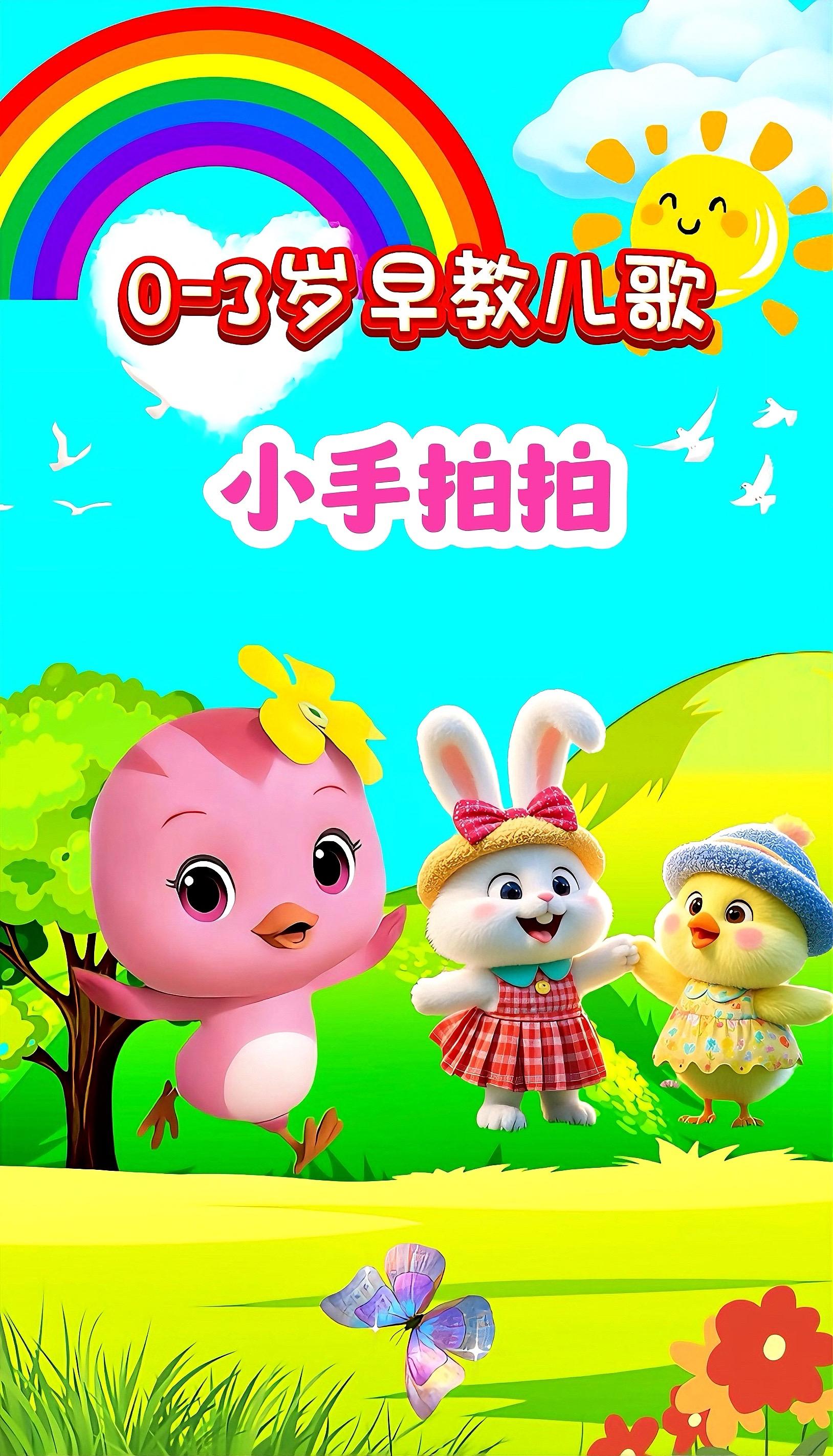 宝宝启蒙早教儿歌动画。