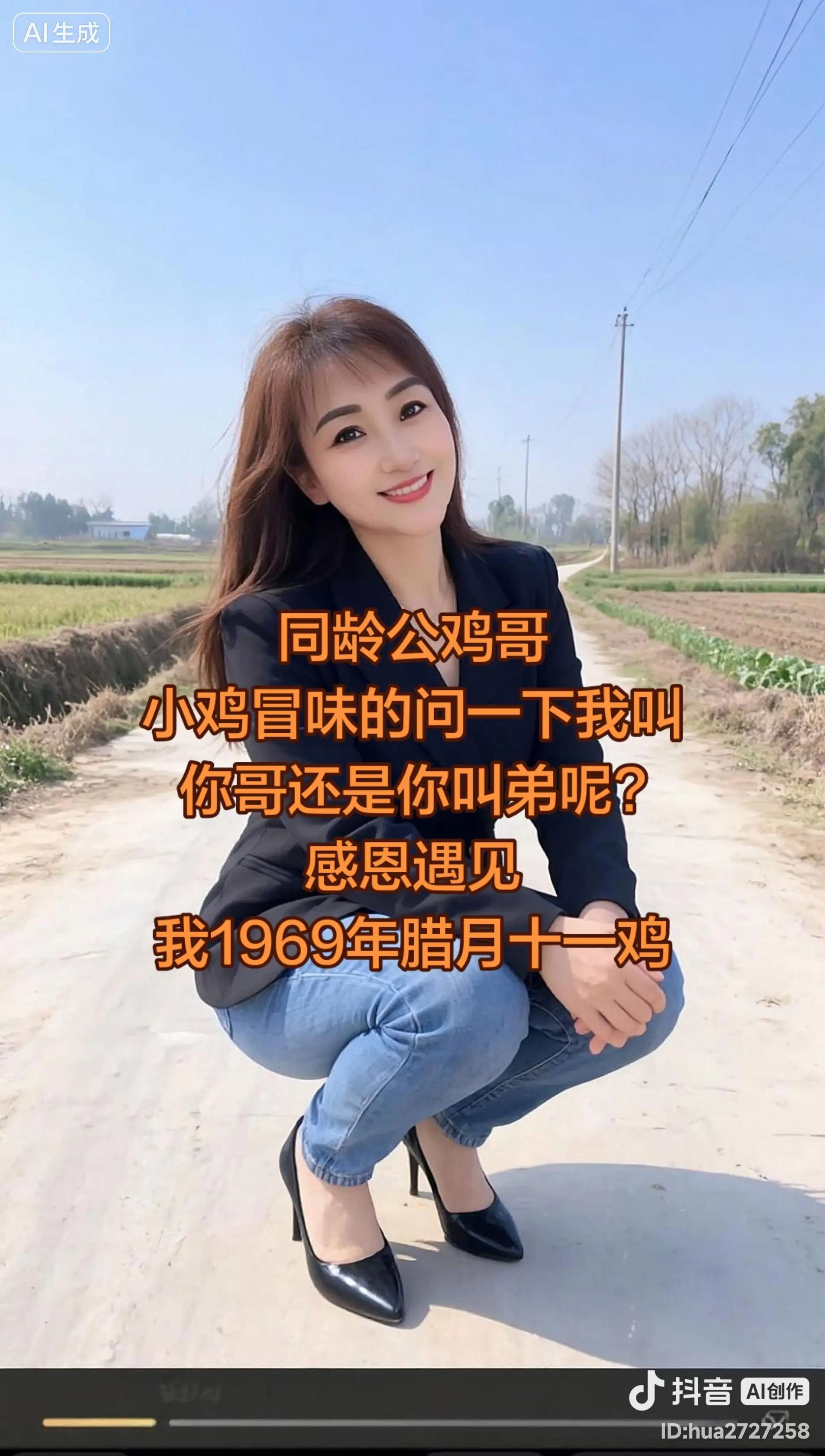 69年的鸡AI职场随拍推广穿出自己的风格感恩遇见每一位朋友