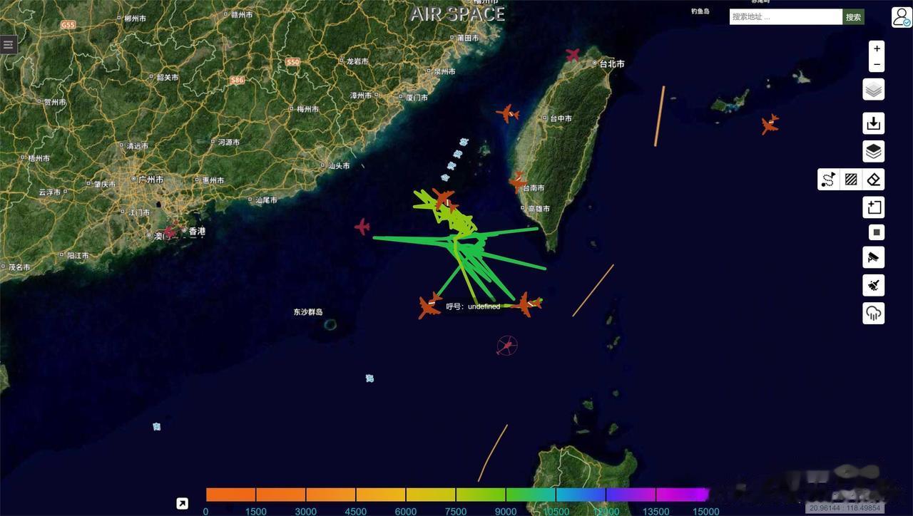 得寸进尺，在今天（6月21日）“山东舰”编队通过台湾海峡南下回到南海时，美军派出