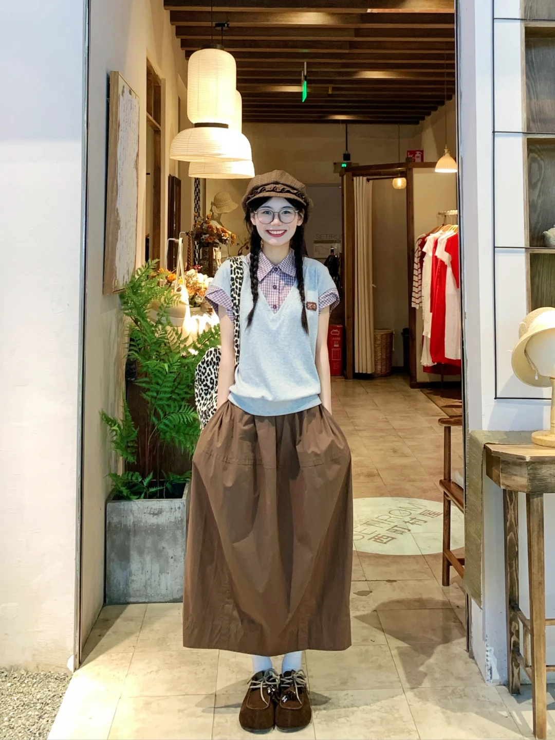 163 90｜日系复古文艺穿搭ootd～🍂🪹