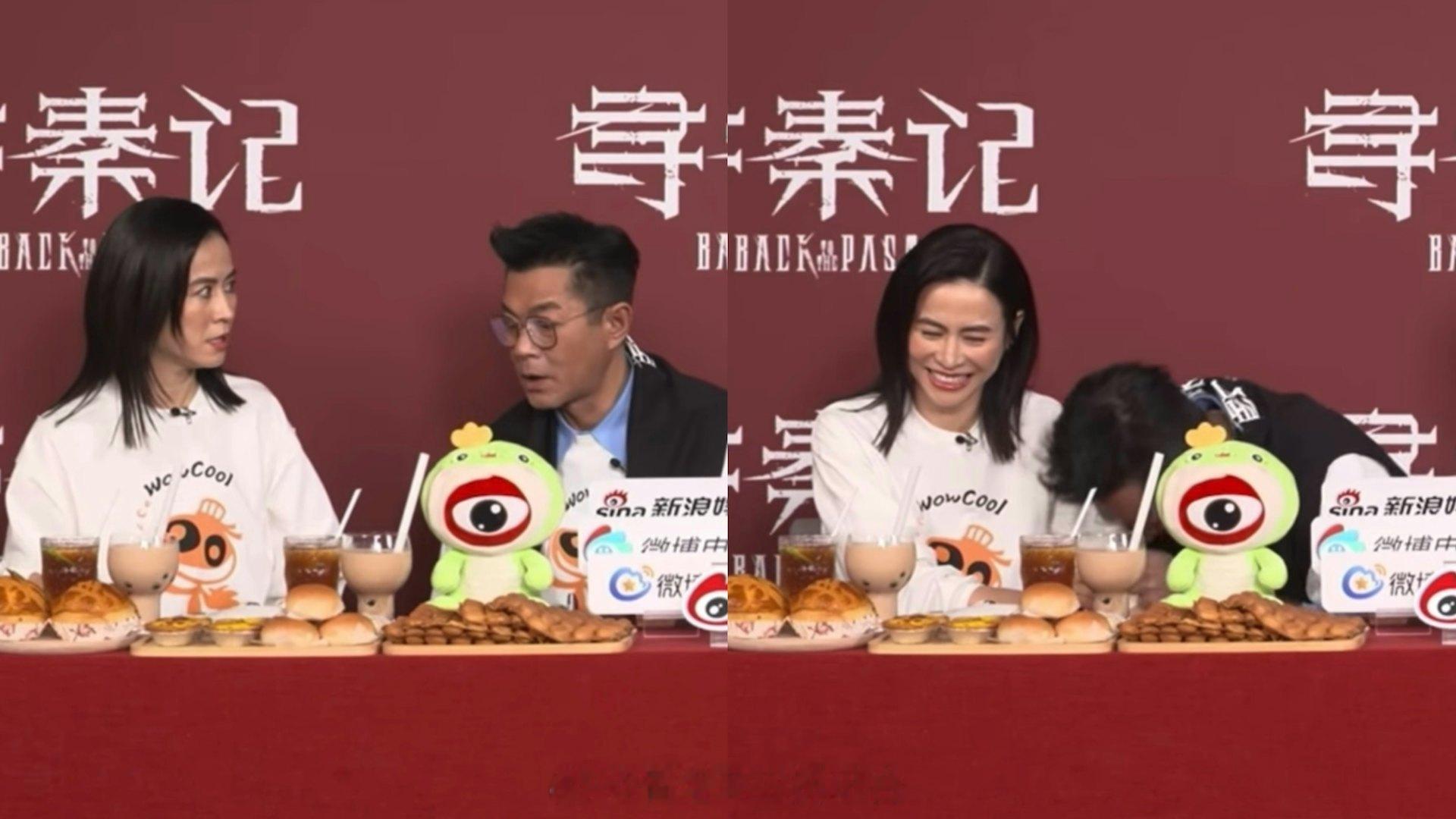 香港01：古天乐直播对住宣萱开黄腔自揭Size？网民笑爆：好似两公婆讲嘢电影版《