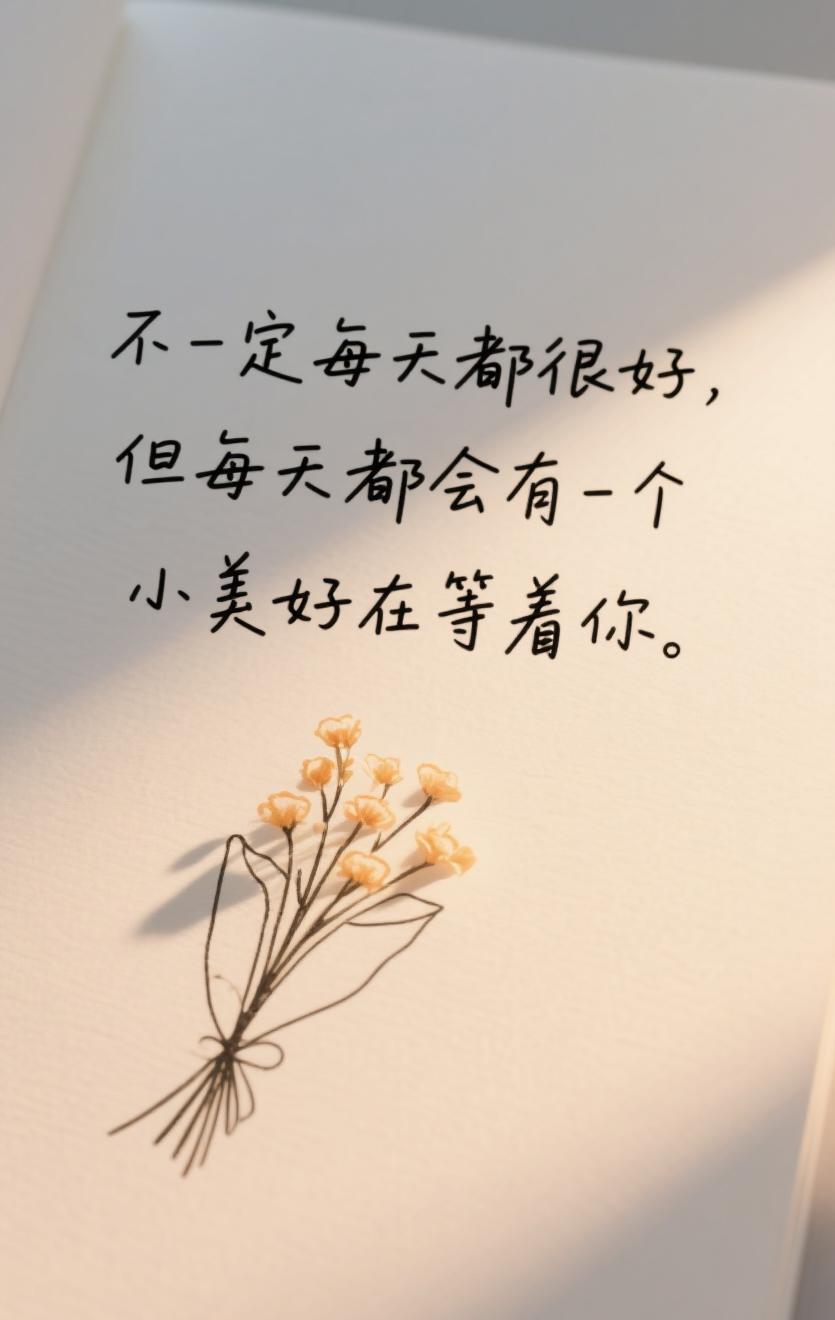 生活不可能像你想象得那么好，但也不会像你想象得那么糟。人的脆弱和坚强都超乎自己的