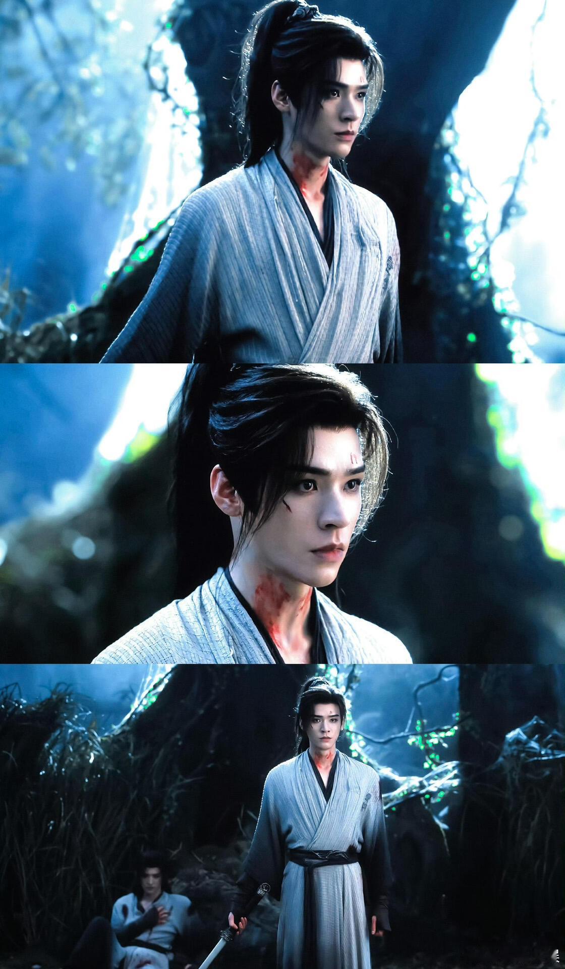 龚俊把战损演出了灵魂，身体越狼狈眼神越锋利，这种极致反差造就了独特美感，龚俊的战