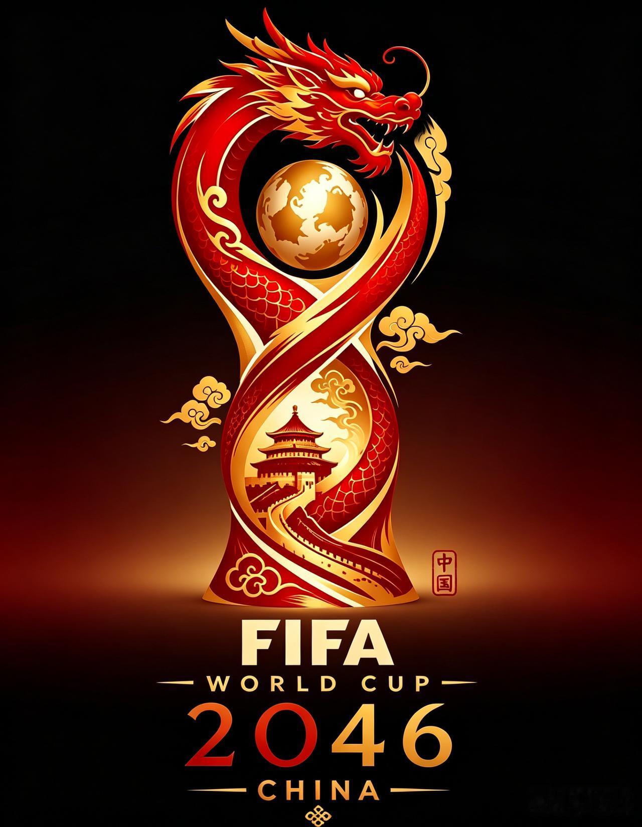 中国到底哪一年申办世界杯？AI大数据推演结果：2046年！因凡蒂诺急的掉头发，中
