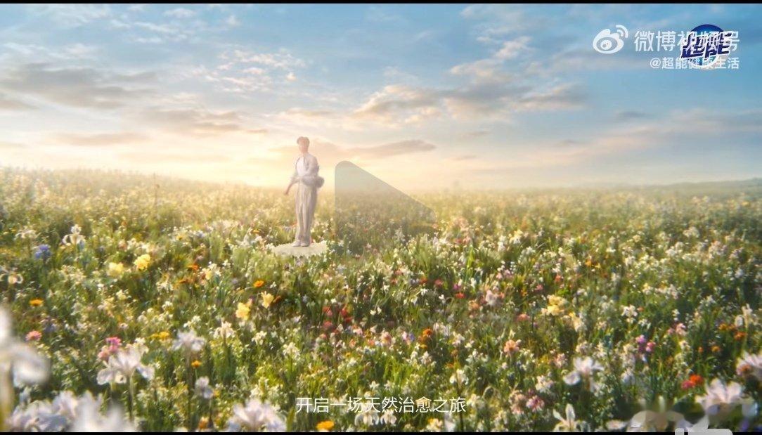 以植物温柔，治愈日常烟火邂逅超能全新官宣TVC，跟随全球品牌代言人肖战的温柔镜头