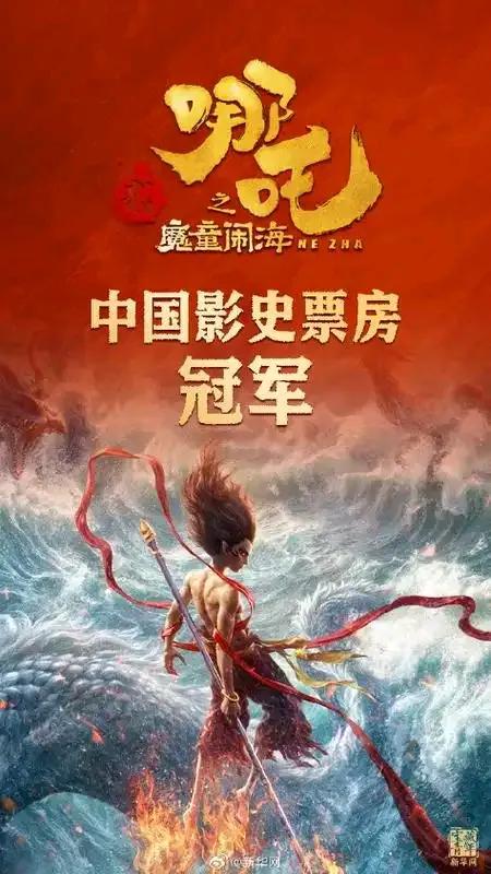 《哪吒2》（即《哪吒之魔童闹海》）票房突破78.09亿，超过《星球大战》，成为首