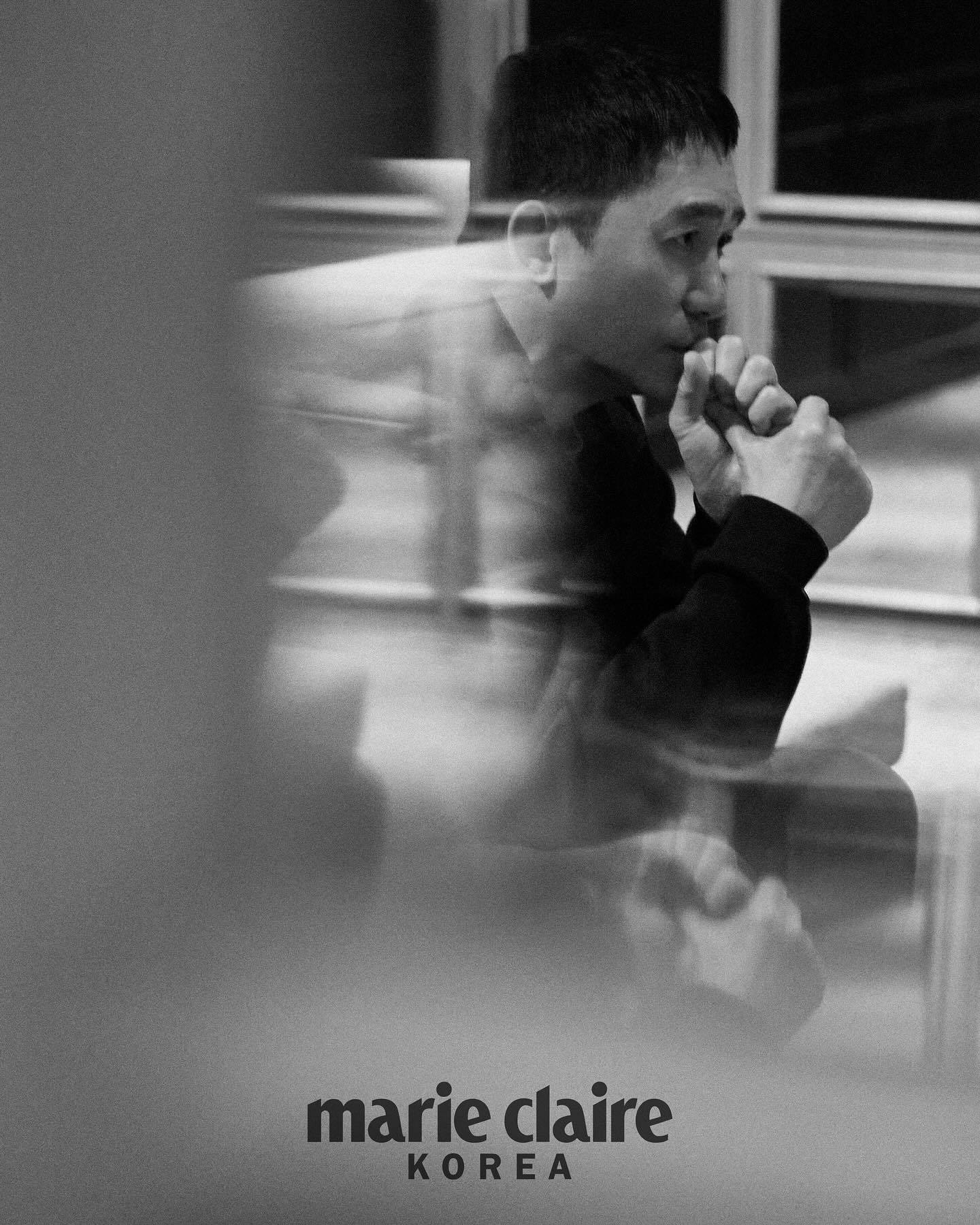 韩国Marie Claire拍的梁朝伟 