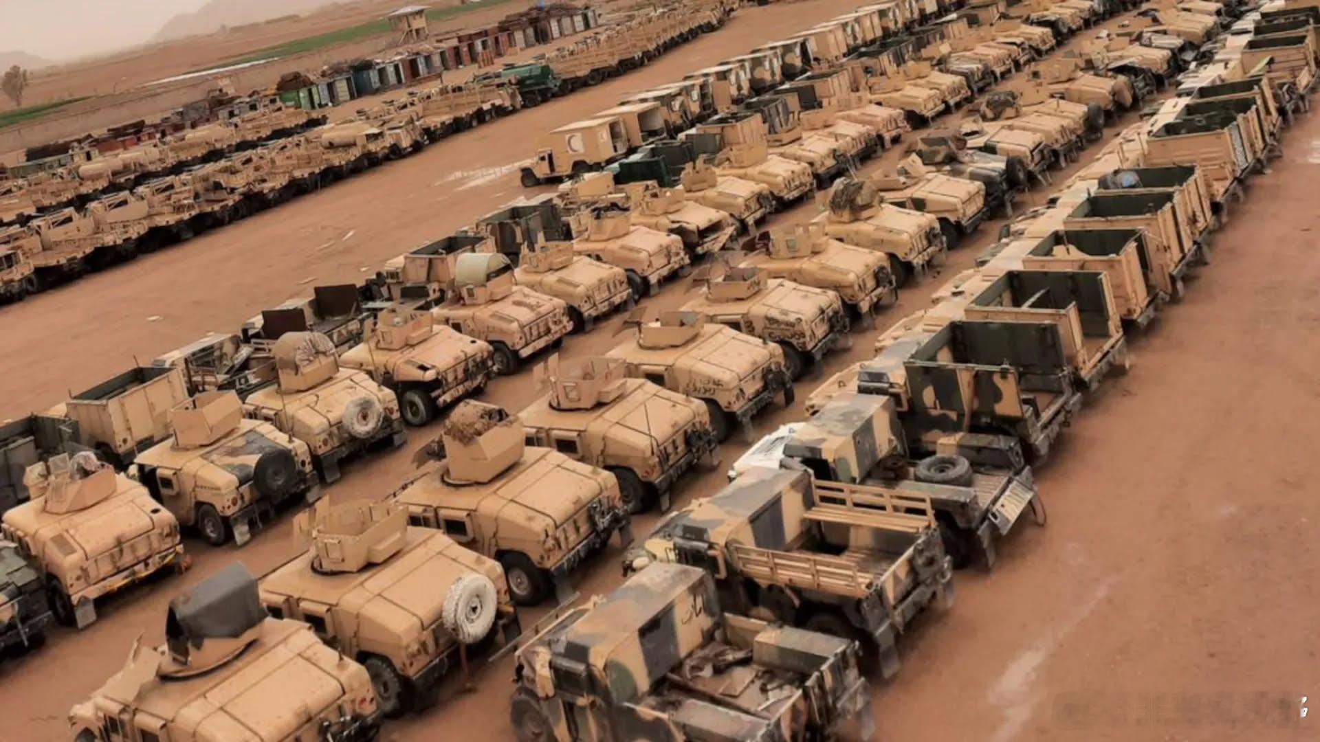 阿富汗塔利班宣布永久禁止女性入学 这是美军撤离的时候留在阿富汗的军事装备的很小一