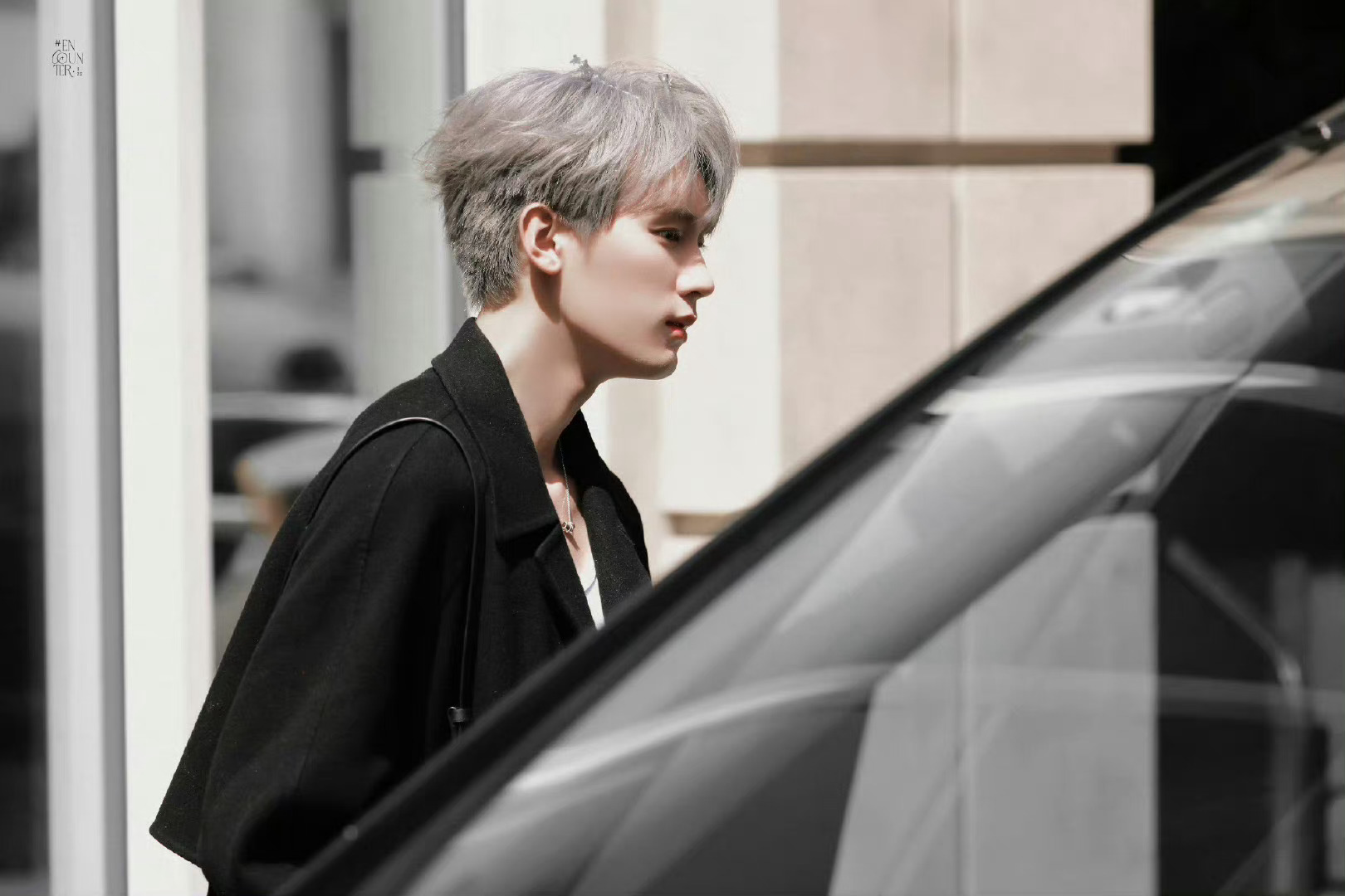 #周翊然银发返场#好帅！周翊然银发半永久可以嘛！ ​​​