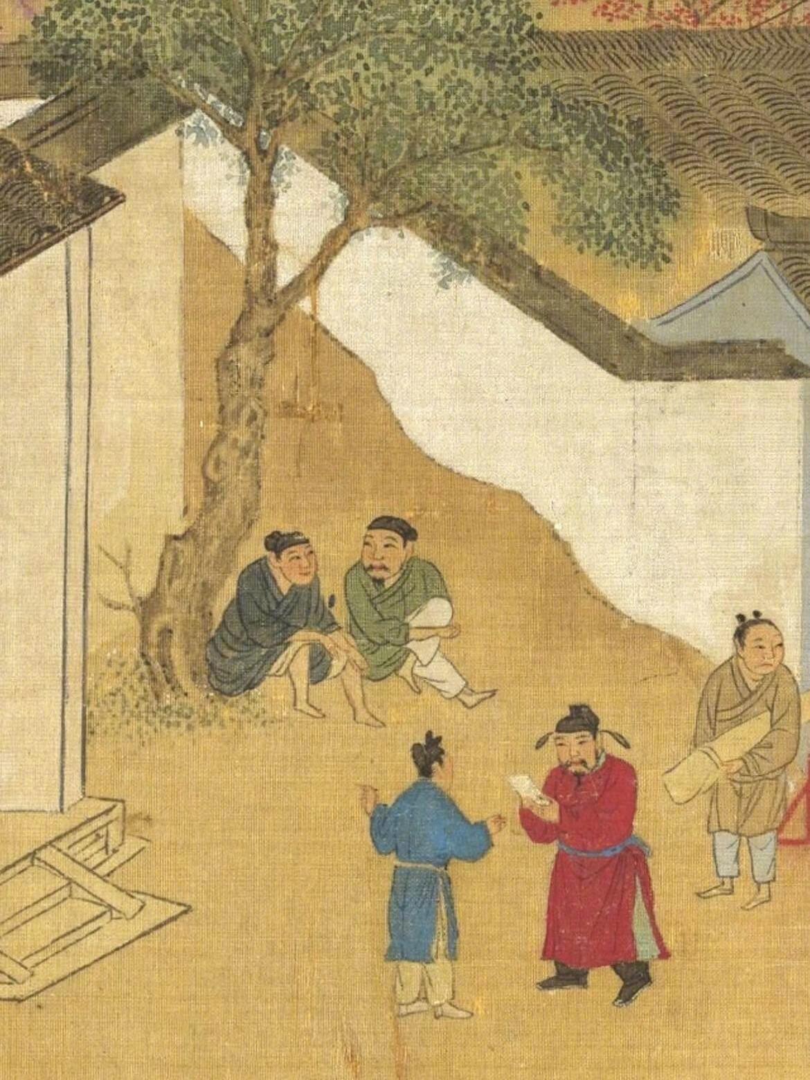 原来古人唠嗑也是这些姿势 