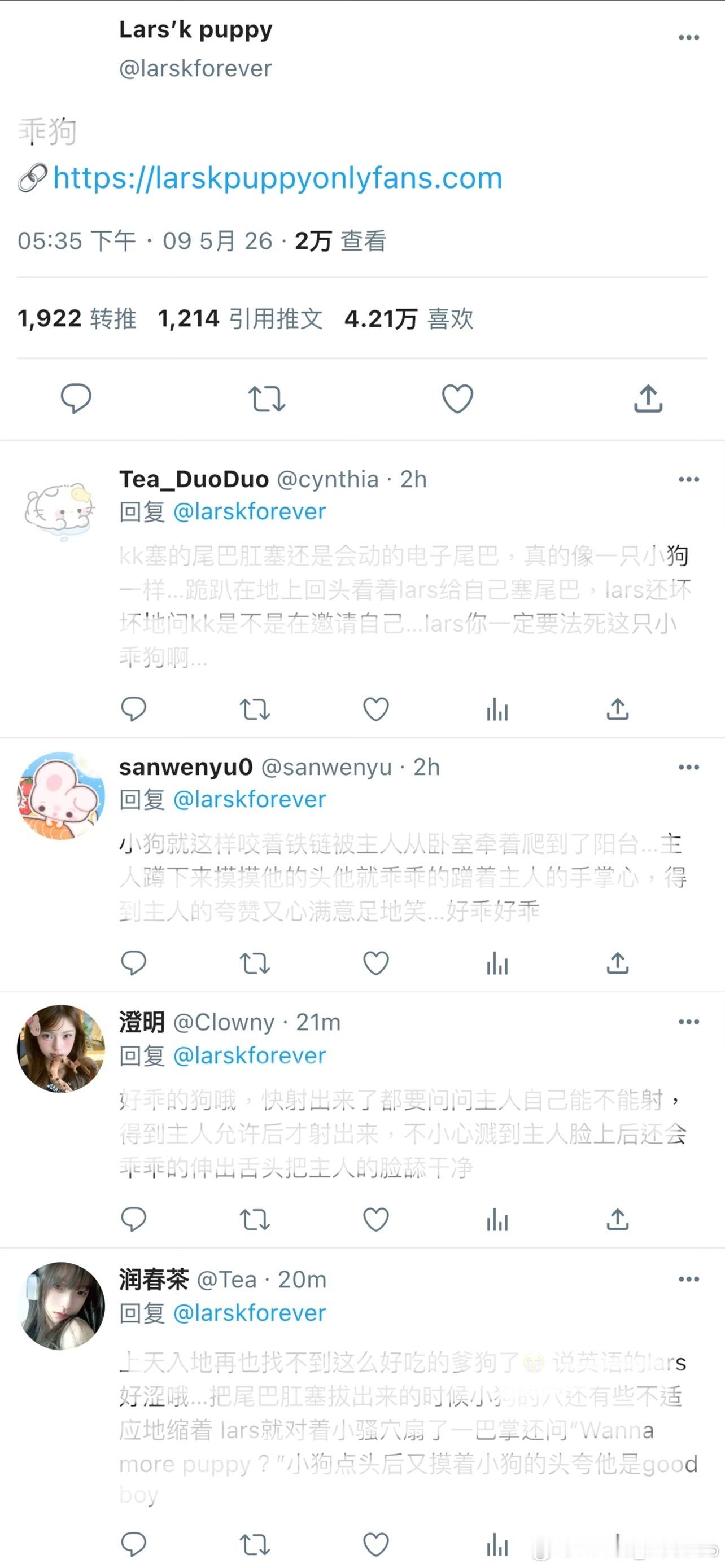 弘叶题石  最近在脆上focus了新的网🟡煮啵  专栏 · puppy's r