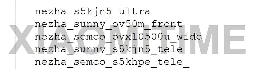 超大杯的一版影像规格。ov一英寸新主摄，jn5广角，50mp jn5+200mp