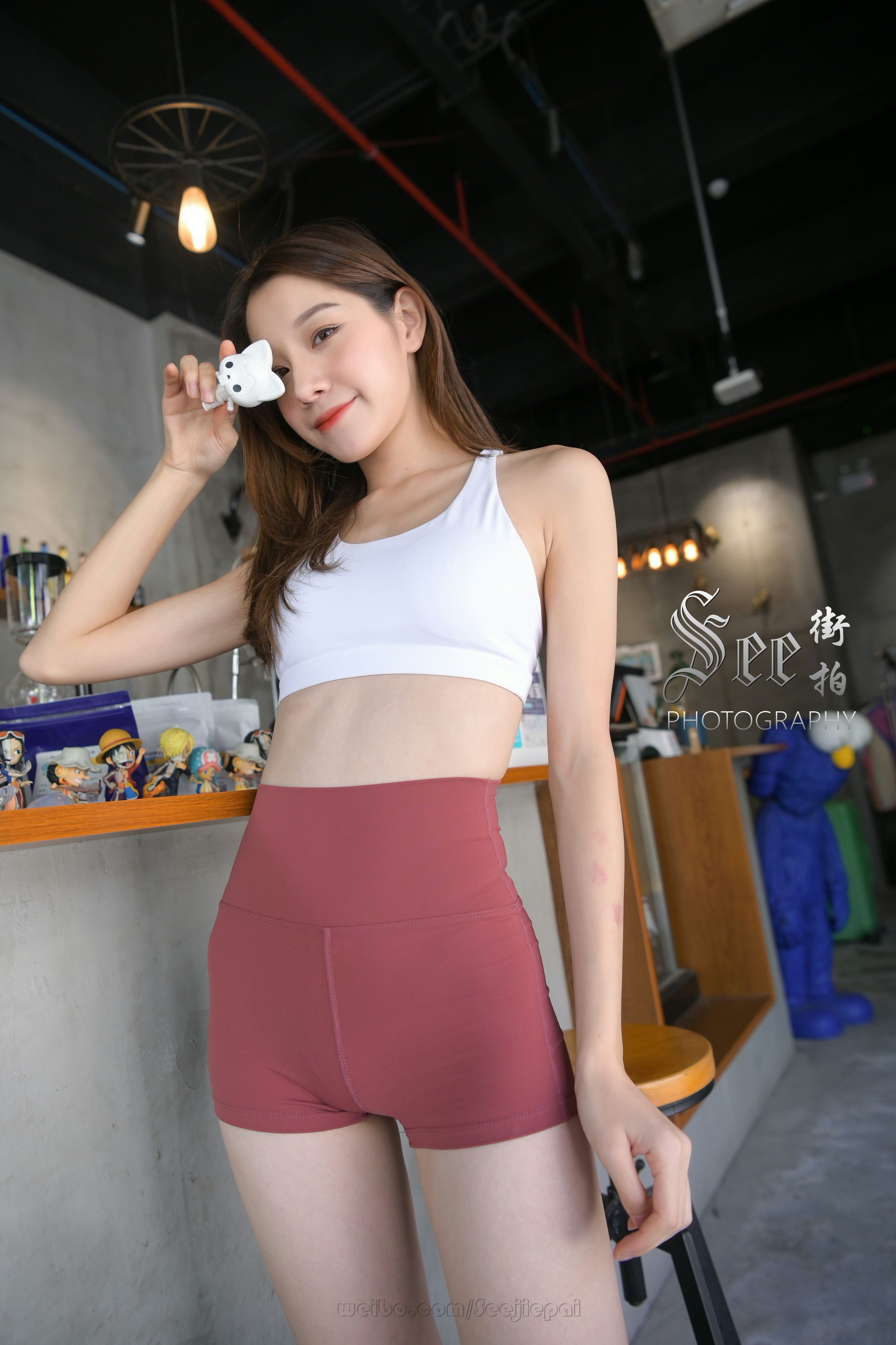甜美可爱的活力短裤小姐姐~~ ​​​
