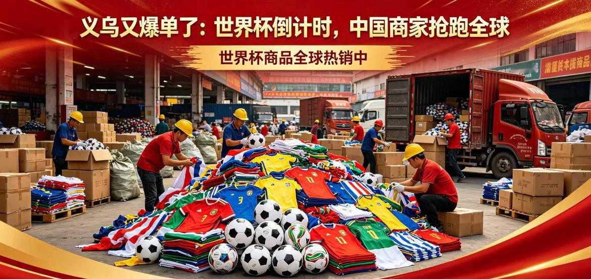 离2026美加墨世界杯只剩不到一个月！义乌又一次预判了全世界球迷的预判，堪称世界