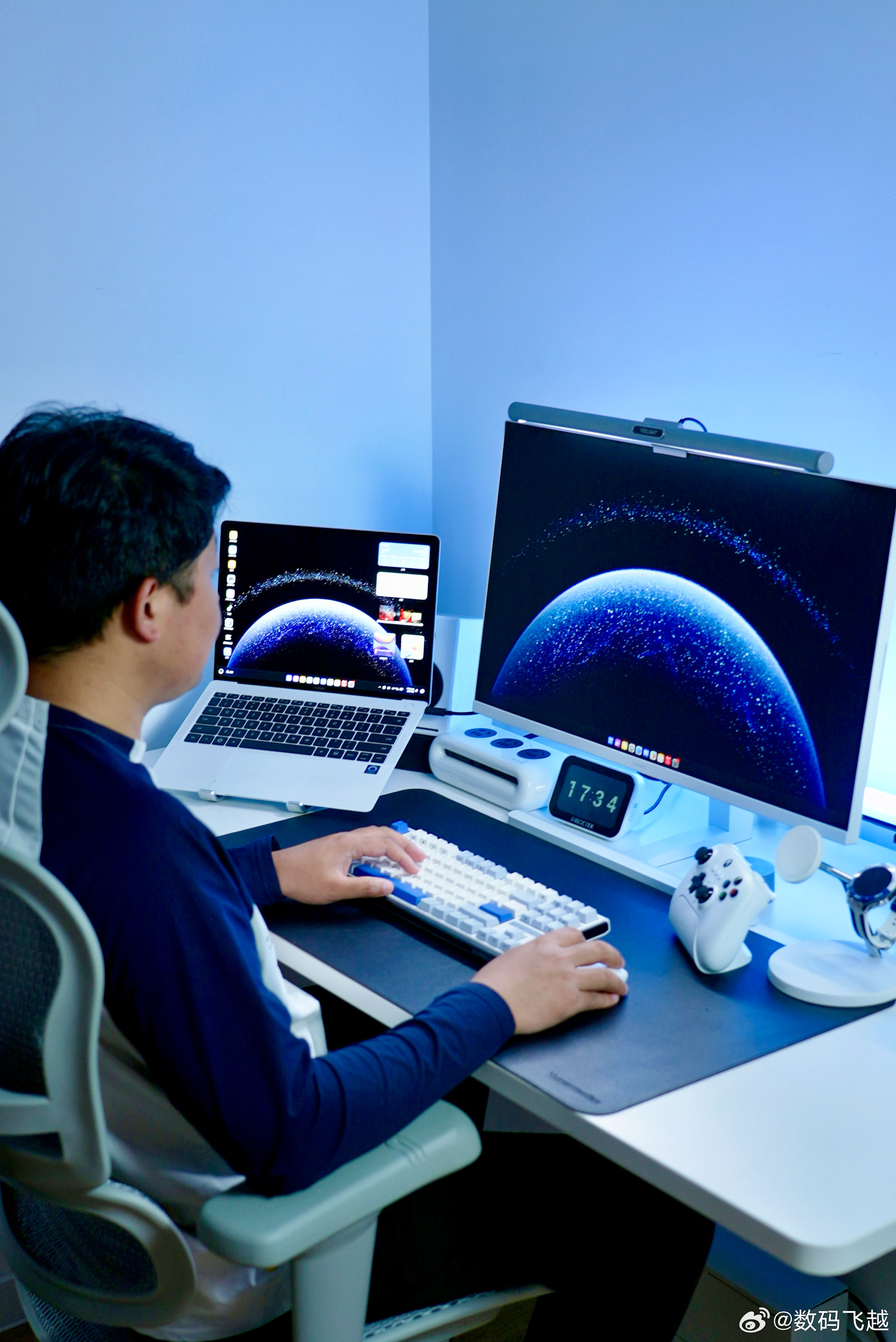 给华为MateView GT显示器拍了一组图赏，价格真的太香了，非常推荐入手！ 