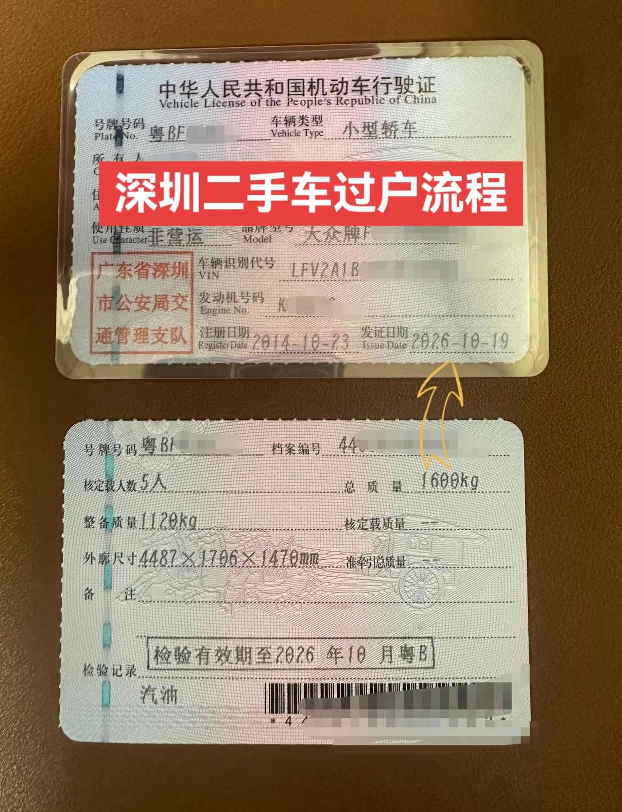 需要办理深圳二手车过户的宝子们看过来。超详细的过户上牌流程分享给大家！深圳市小汽