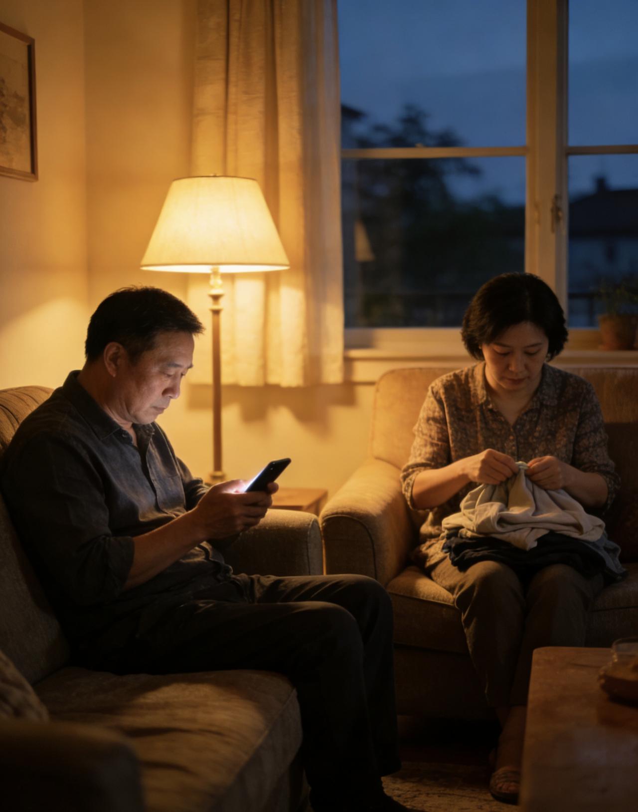 中年夫妻，早已不是爱情，是搭伙，是责任，是习惯
 
人到中年才明白，婚姻走到最后