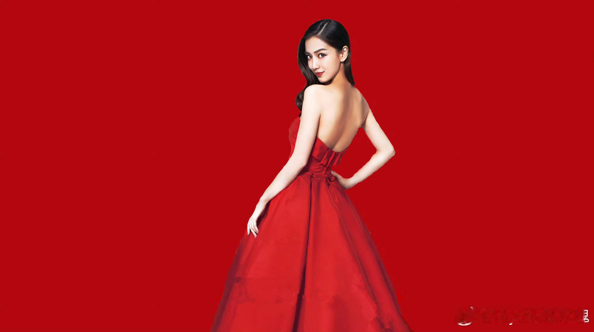 Angelababy 2016年广告演绎Ralph Russo 2014春夏高级
