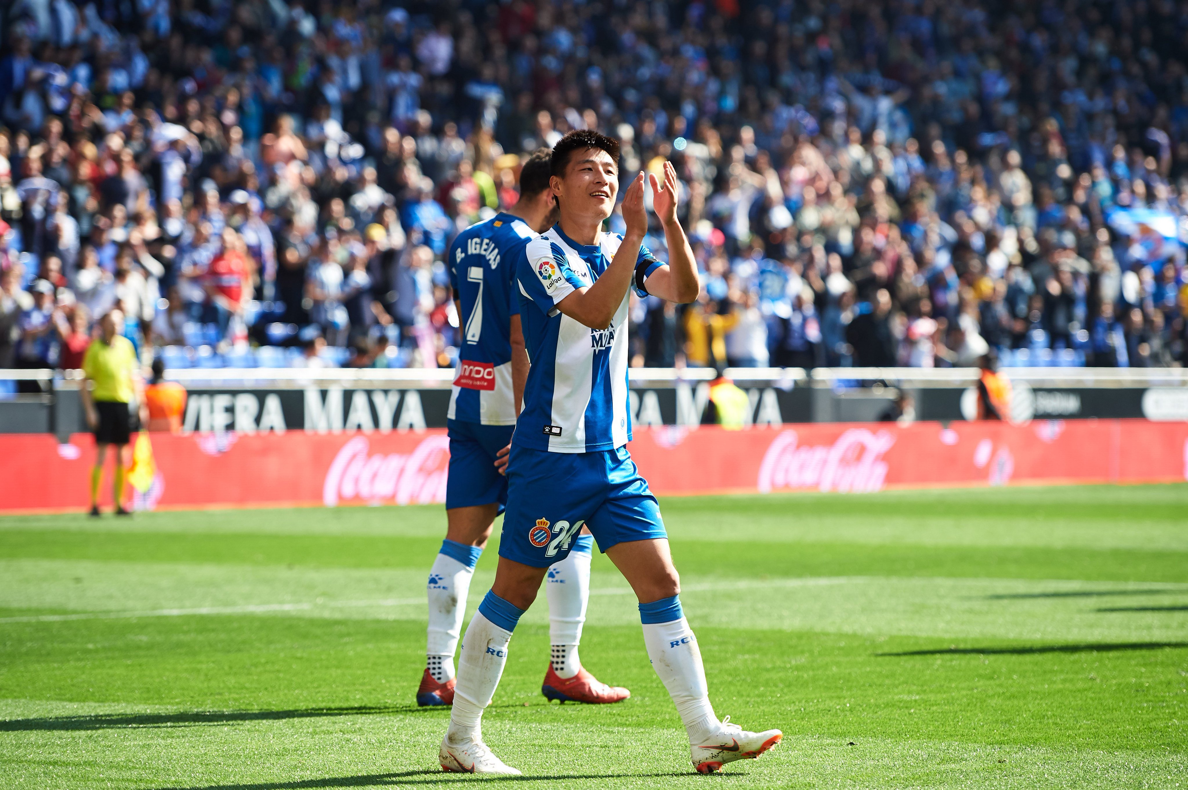 武磊，在西甲西甲  冷足-时光机  武磊