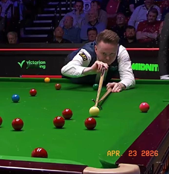 斯诺克世锦赛第二轮首场战赛消息：
对阵双方是肖国栋与墨菲。
肖国辉德比胜周跃龙晋