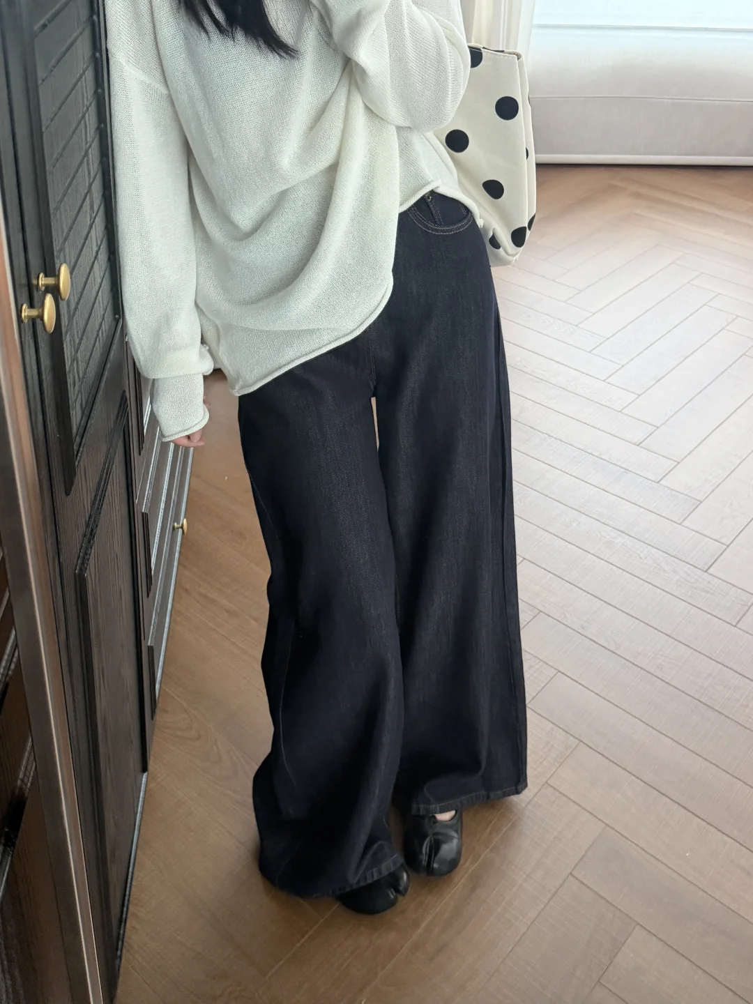 今天36摄氏度，这条牛仔裤真的不闷腿！！！