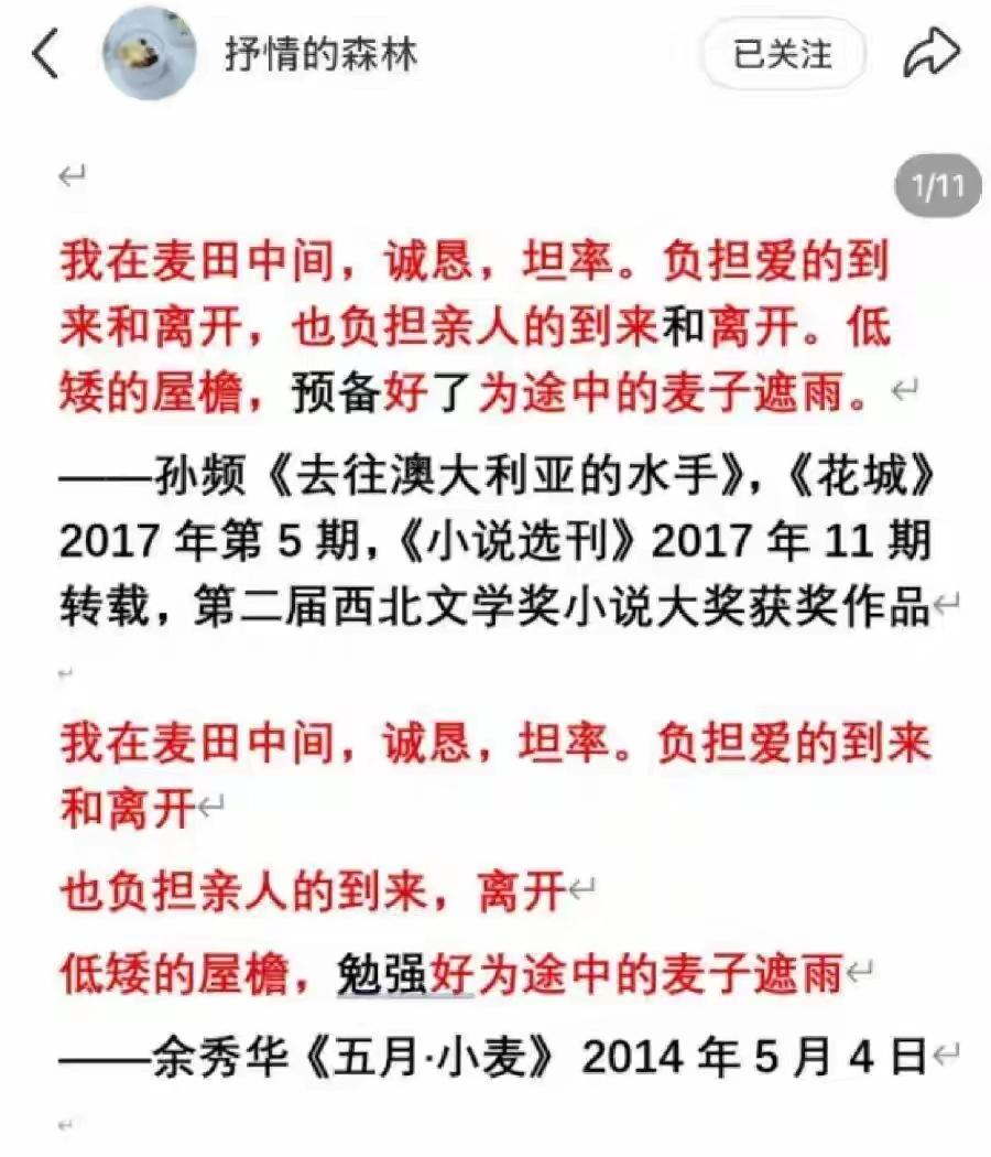 分明是抄袭，狡辩是鉴抄。文学界的被动体检，映照出过往一些文人墨客的不光彩。亡羊补