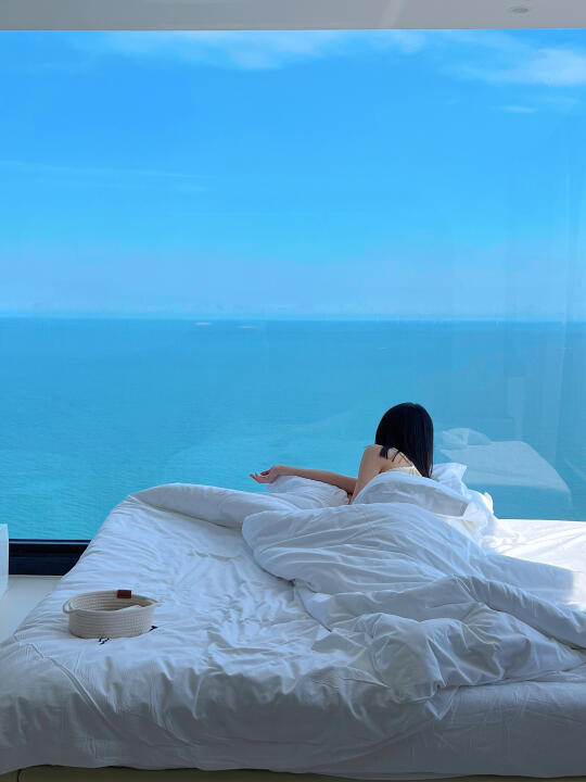 在南澳岛！躺在床上就能看海，live实况太美了