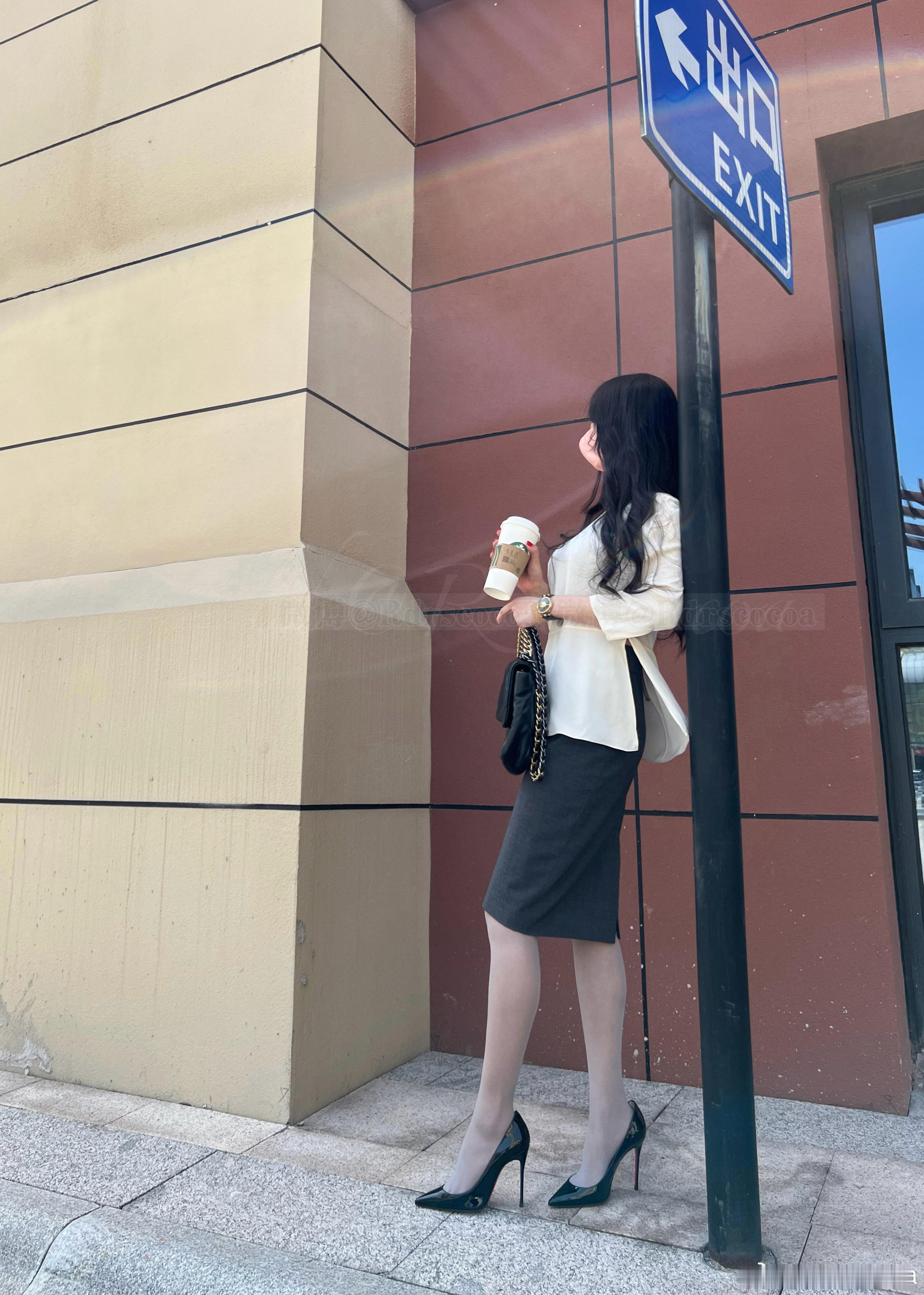 知性优雅职场穿搭今天穿什么ootd