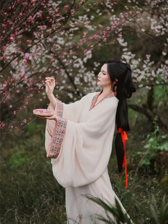 梅花林·与汉服共舞的春日诗行